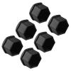 ZIZEV 21mm Wheel Nut, Nylon PA66 Car Wheel Nut 20pcs (Black) view 2