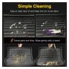 HZMehi Car Trunk Mat Compatible with Suzuki Swift 2005~2010 RS Easy Clean Auto Rear Trunk Mats Waterproof Protective Storage Pads Car Accessories, Black-b1 view 3