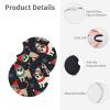 Car Cup Holder 2 Pack Merry Christmas Dog Absorbent Car Coasters Non-Slip Insert Cup Holder Pads Drink Mat Universal Car Interior Accessories for Most Vehicle view 4