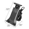 PartyKindom 1pc Motorcycle Phone Mount Bike Phone Holder for Cycling Compatible Smartphones Secure Stable Design for Riding Easy to Install view 2
