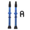 SOLUSTRE French Style Bike Valve Stems Durable Copper Aluminum Alloy Tubeless Nozzles for Bicycles with Tools Essential Cycling Accessories view 1