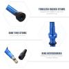 SOLUSTRE French Style Bike Valve Stems Durable Copper Aluminum Alloy Tubeless Nozzles for Bicycles with Tools Essential Cycling Accessories view 4
