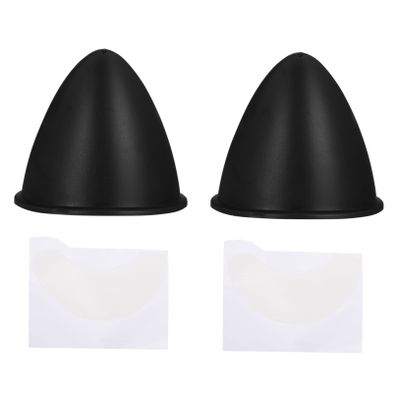 GANAZONO 2pcs Adorable Cat Ear Decor for Helmets Self-Adhesive Helmet Accessories Flexible and Durable for Adding Charm to Your Scooter