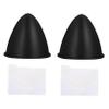 GANAZONO 2pcs Adorable Cat Ear Decor for Helmets Self-Adhesive Helmet Accessories Flexible and Durable for Adding Charm to Your Scooter view 1