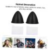 GANAZONO 2pcs Adorable Cat Ear Decor for Helmets Self-Adhesive Helmet Accessories Flexible and Durable for Adding Charm to Your Scooter view 4