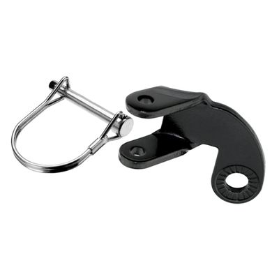 BESPORTBLE Bike Trailer Coupler Attachment Angled Elbow Hitch for Trailer Easy Release Attach Steel Hitch Kit