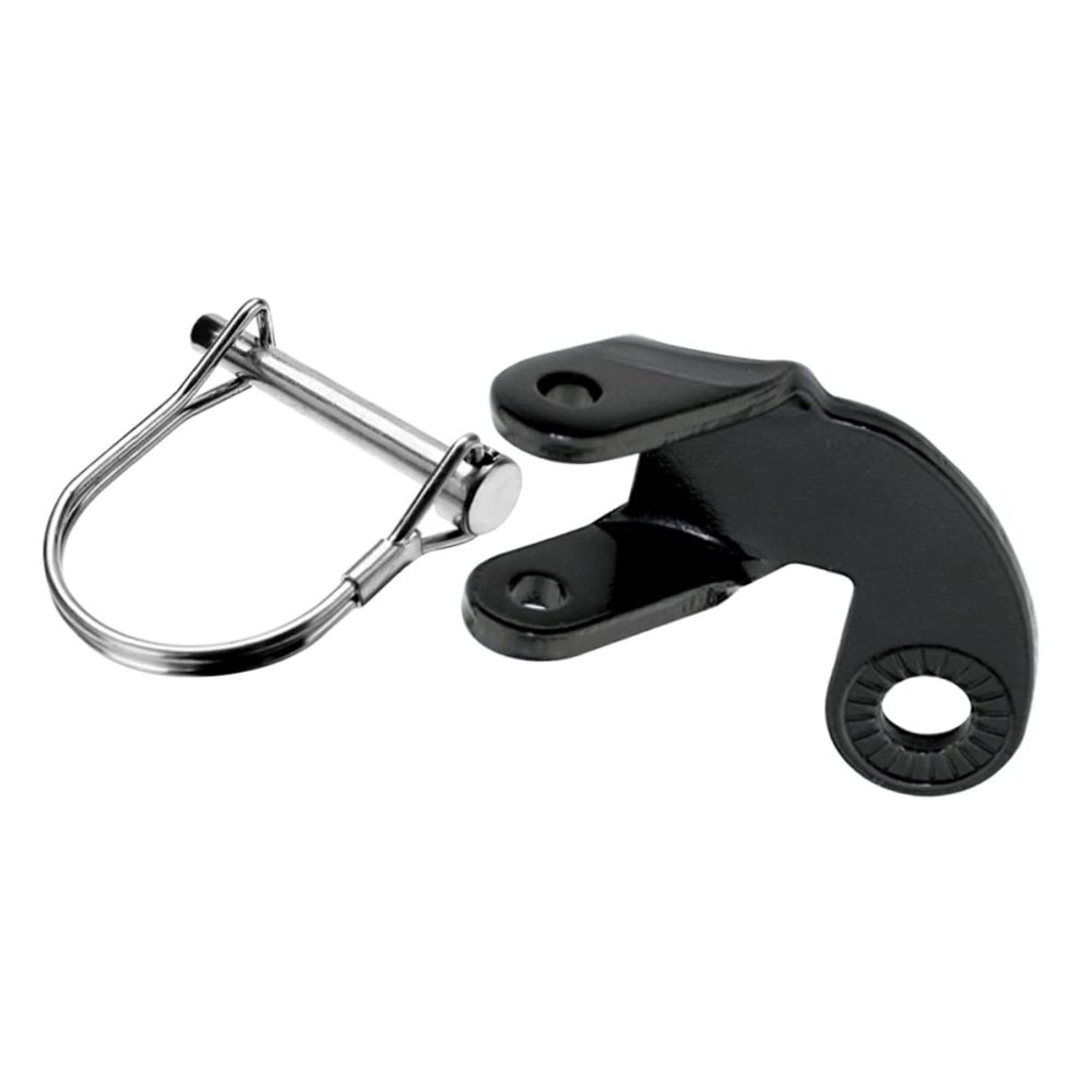 BESPORTBLE Bike Trailer Coupler Attachment Angled Elbow Hitch for Trailer Easy Release Attach Steel Hitch Kit