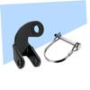 BESPORTBLE Bike Trailer Coupler Attachment Angled Elbow Hitch for Trailer Easy Release Attach Steel Hitch Kit view 4