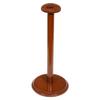 Handmade Wooden Helmet Stand Three-Piece Foldable Natural Polished Large Display Stand for Motorcycle Helmets view 1