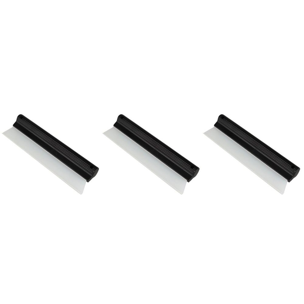 Car Body Window Squeegee 10.43In Silicone Water Wiper for Car Bathroom Mirror Glass and Window Cleaning with Comfortable Non-Slip Handle