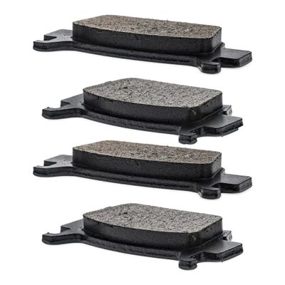 NICHE Front Brake Pad Set for Honda Rubicon Foreman 500 Rincon 680 06451-HP0-A02 06452-HP0-A02 Organic 2 Pack