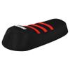 Enjoy Mfg Seat Cover - Compatible with Ariel Rider X-Class 52V Grizzly Electric Bike Black w/Ribs- #402 (All Black/RED Ribs) view 1