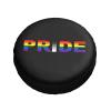 Joisbs Homoflexible Pride Flag LGBTQ Total Protection for Your Wheels! Waterproof Tire Cover - Defend Against UV Rays & Snow view 3