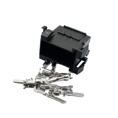 ImBros 10 Pin Automotive Power Amplifier Connector Tian1ong Rocker Plug 1-929505-4 1-929504-4 (Color : Dark Grey, Size : 5 Sets)