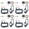 MJZDDP Carburetor Carb Rebuild Kit for Outboard Engine 9.5 HP 1964-1973 382048 379154 BRP/OMC Replacement Gaskets Float Needle Seat Valve (Color : 4SET) view 1