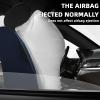 Car Seat Cover Fit for Toyota Venza 2009-2024,Compatible Airbag Non-Slip Waterproof Seat Cover,Car Seat Protector Premium Interior (Standard 2 Seats,Blue White) view 4