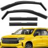 Extra Durable Window Deflectors In-Channel Window Visors Rain Guards Fit for Chevy Tahoe/Cadillac Escalade/GMC Yukon 2021-2027, Sun Visors, Wind Vent for Shades, Exterior Car Accessories- 4 pcs.AG0524 view 1
