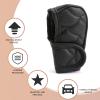 Flygun 1 PC Car Gear Shift Cover Replacement, Breathable Leather Design, Soft Durable Vehicle Gear Shifter Decor, Universal Waterproof Automotive Shifter Protector for Truck SUV Car (Black) view 3