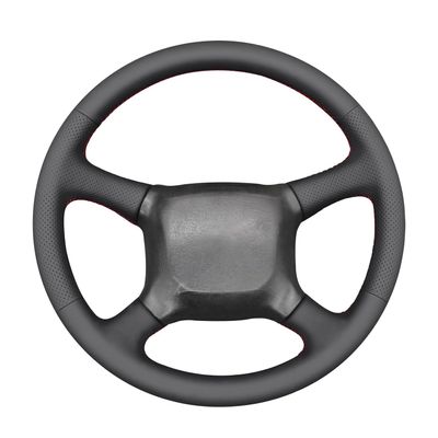 MEWANT Stitch On Custom Fit Steering Wheel Cover for Chevy Silverado