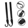 FUNOMOCYA 2pcs Motorcycle Luggage Rope Strap with Hooks Handlebar Hook for Easy Access to Gear Punch Installation for Keys Gloves and Essentials view 3