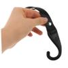 FUNOMOCYA 2pcs Motorcycle Luggage Rope Strap with Hooks Handlebar Hook for Easy Access to Gear Punch Installation for Keys Gloves and Essentials view 4