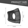 dawfall Pack-2 Car Tire Disassembly Rim Protector, Double Convex Anti-Slip Structure Rim Anti-sratch Cover, Oval Hollow Handle Labor-Saving Easy-to-Turn Tool, Universal for Cars Motorcycles (Black) view 2
