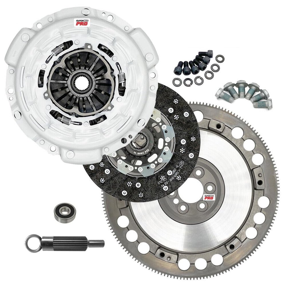 CMPRO Twin Plate Clutch Kit & Flywheel fits Chevy 10-15 Camaro 6.2L 7.0L