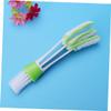 GOOHOCHY Automotive Air Conditioning Vent Cleaning Brush Mini Duster Double-Ended Design for Computer Keyboards Fans Car Air Outlets Portable Precision view 3