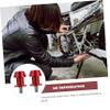 SOLUSTRE 2pcs Cnc Aluminum Motorcycle Swing Arm Spools Rear Lift Screws Easy to Install Red Spool Hangers for Paddock Stand and Maintenance view 3