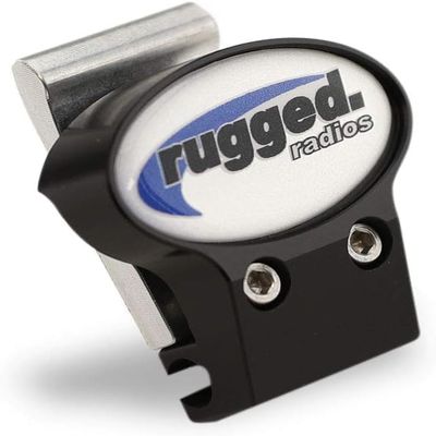 Rugged Install Clip Mount for Helmet Headset Speakers and Mic Boom for Racing Radios Electronics Communications - Features Clamping Design Universal Fit and Tools Included
