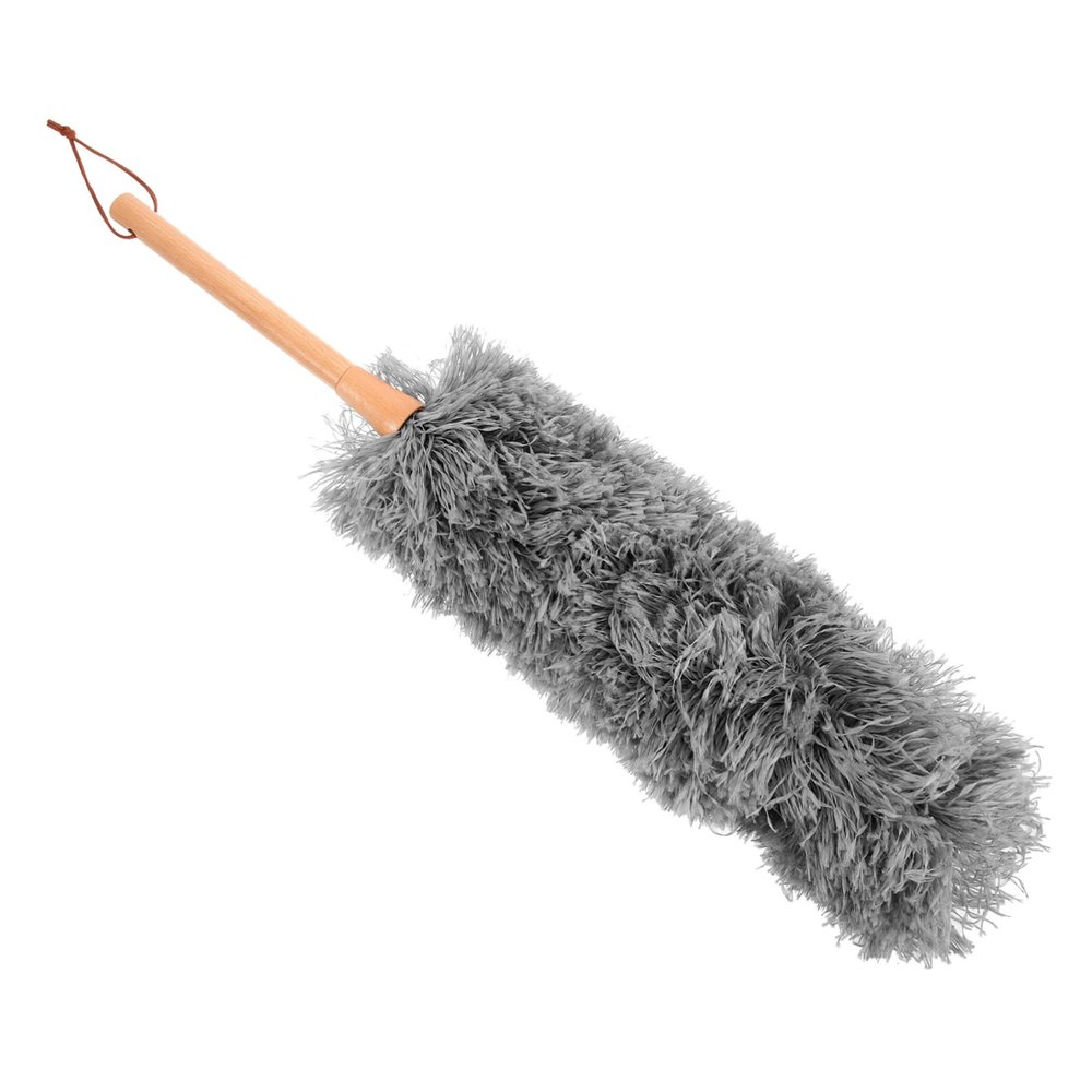 Cabilock Cleaning Brushes Straw Duster for Car Accessories Ceiling Fan Duster Reusable Handle