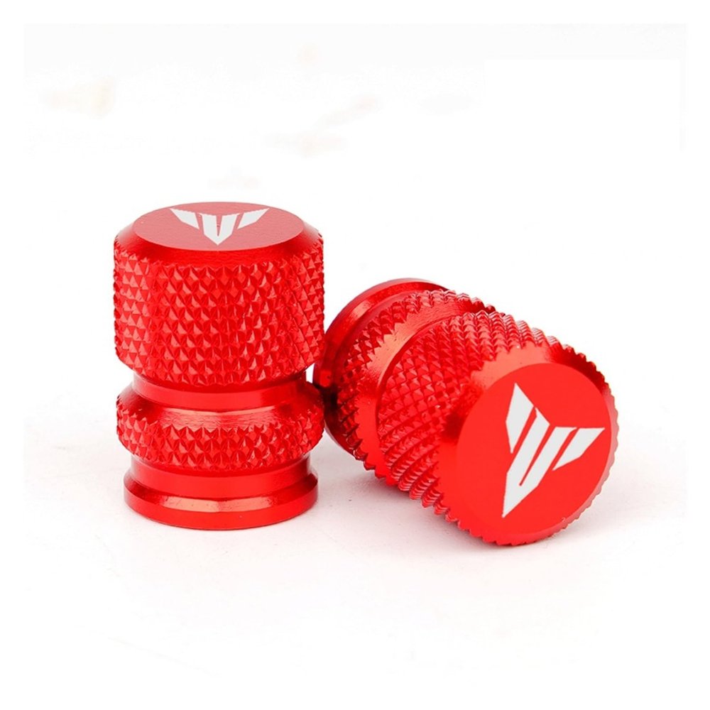 JevLoN Compatible with MT09 MT07 MT10 MT03 MT 09 07 03 10 MT-07 MT-09 MT-10 SP Tracer 2022 2023 2024 Motorcycle Accessories Tire Valve Caps (Size : T Red)