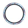 DXTKWL Art Painting Pink Daisy Steering Wheel Cover Women Men 15 in Automotive Steering Wheel Covers Anti Slip Breathable Car Steering Wheel Cover Interior Accessories view 4
