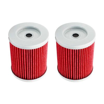 NyZyL 1/2/4 pcs Motorcycle parts Oil Filter For 4T 125 2000-2005 Alp 4T 200 2001-2018 Urban 200 2008 2009 2010-2016 (Color : 2pcs-red), NyZyL123