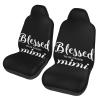 Qauirfe Blessed to Be Called Mimi Automotive Seat Covers for Car SUV Front Seats Covers Set of 2 view 1