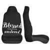 Qauirfe Blessed to Be Called Mimi Automotive Seat Covers for Car SUV Front Seats Covers Set of 2 view 4