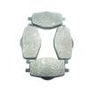 For Yama&ha DT125RE 2004 DT125R 1988-2003 DR 125R 125RE R RE Motorcycle Semimetal Front And Rear Brake Pads brake pad kit (Color : Front and Rear) view 1