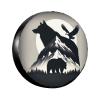 Mountain Animals Decorative Tire Covers Weatherproof Spare Tire Cover - Universal Fit for RV, SUV, Camper, Camping & Travel Trailer 14 in view 1
