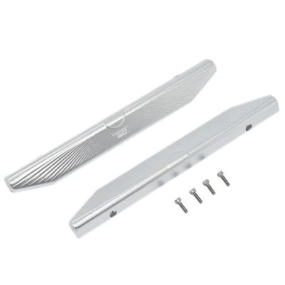 GPM Aluminum Chassis Nerf Bars (Longer Version) for TRAXXAS1/10 4Wd Hoss 4X4 Vxl 3S-90076-4 (Silver)