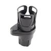 VINTORKY Telescopic Rotary Car Cup Holder Multifunctional Drink Stand for Water Bottles Cans and Cups Material for Practical Vehicle Use Black view 1