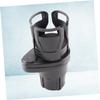 VINTORKY Telescopic Rotary Car Cup Holder Multifunctional Drink Stand for Water Bottles Cans and Cups Material for Practical Vehicle Use Black view 2