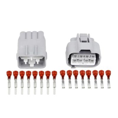Automotive Electrical connectors 8 Pin Automotive Connectors Grey Terminal Blocks DJ7081F-2.2-11/21 8P Car Connector(10 Sets)