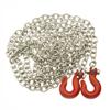 RC Trailer Chain Hook Tow Rope Winch Shackles for 1/10 Crawler Axial SCX10 D90 D110 TRX4 TRX6 Redcat Tamiya RC Decor Parts(Red) view 2