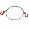 RC Trailer Chain Hook Tow Rope Winch Shackles for 1/10 Crawler Axial SCX10 D90 D110 TRX4 TRX6 Redcat Tamiya RC Decor Parts(Red) view 4