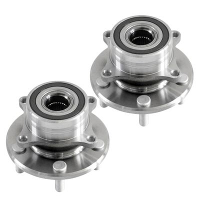 PartsFlow - Set of 2 Right Left Front Wheel Bearing and Hubs Kit for Acura MDX 2007-2013 Acura ZDX 2010-2013 Honda Pilot 2009-2015 513267