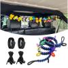 Rubber Ducks Holder for Jeep,Paracord Duck Holder for Jeep Wrangler YJ TJ JK JL JT,Can Hold 34 Rubber Ducks,Black/Blue view 1