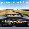 Rubber Ducks Holder for Jeep,Paracord Duck Holder for Jeep Wrangler YJ TJ JK JL JT,Can Hold 34 Rubber Ducks,Black/Blue view 2