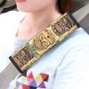 NONHAI 2 Packs Car Seatbelt Covers Shoulder Pad Vintage Aloha Tiki Pattern Automotive Seat Belt Cushion Pad Cover Harness Pad Seat Belt Protector Help to Protect Your Neck and Shoulder view 1