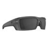 Spy+ - REBAR SE ANSI, Matte Translucent Gunmetal, Happy Gray Gunmetal Spectra Mirror, Medium-Large, Sunglasses, Unisex, Adult view 1