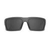 Spy+ - REBAR SE ANSI, Matte Translucent Gunmetal, Happy Gray Gunmetal Spectra Mirror, Medium-Large, Sunglasses, Unisex, Adult view 3